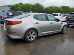 2014 Kia Optima Lx Silver vin: KNAGM4A74E5462588