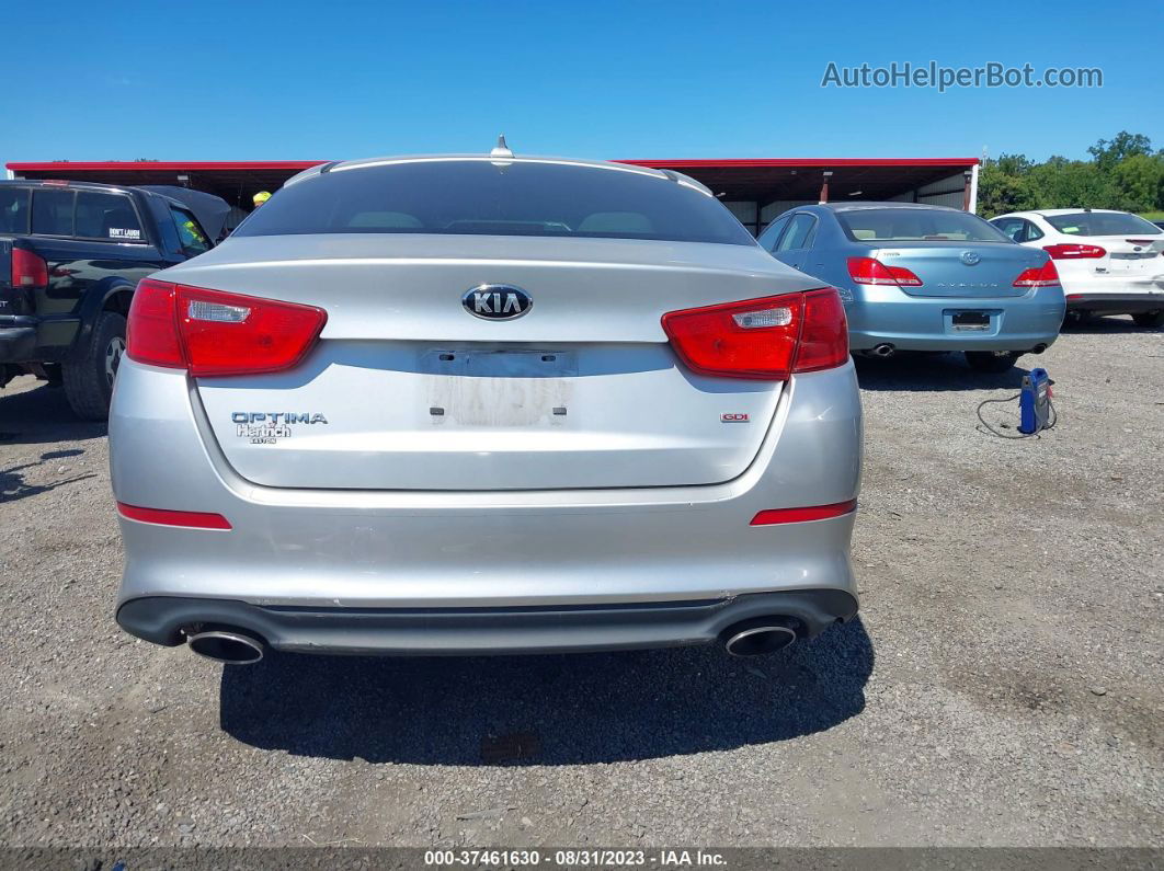 2014 Kia Optima Lx Серебряный vin: KNAGM4A74E5478547