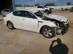 2014 Kia Optima Lx White vin: KNAGM4A74E5507495