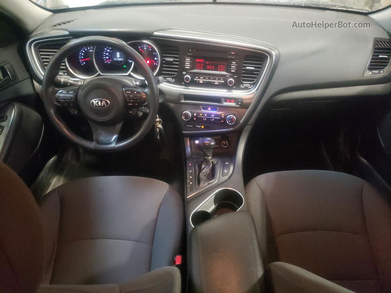 2014 Kia Optima Lx Черный vin: KNAGM4A74E5518772