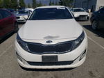 2015 Kia Optima Lx White vin: KNAGM4A74F5529871