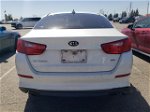 2015 Kia Optima Lx White vin: KNAGM4A74F5529871