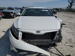 2015 Kia Optima Lx White vin: KNAGM4A74F5626147