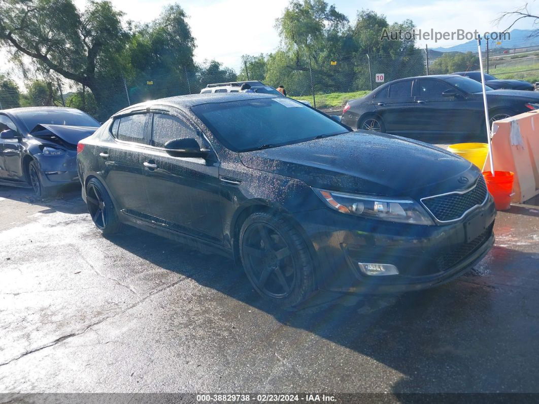 2015 Kia Optima Lx Black vin: KNAGM4A74F5661559