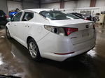 2013 Kia Optima Lx White vin: KNAGM4A75D5358979