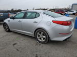 2014 Kia Optima Lx Silver vin: KNAGM4A75E5479349