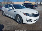 2015 Kia Optima Lx White vin: KNAGM4A75F5623385