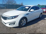 2015 Kia Optima Lx White vin: KNAGM4A75F5623385