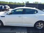 2015 Kia Optima Lx White vin: KNAGM4A75F5646097