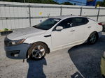 2015 Kia Optima Lx White vin: KNAGM4A75F5658153