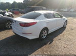 2015 Kia Optima Lx White vin: KNAGM4A75F5661005