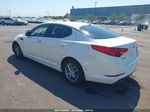 2013 Kia Optima Lx White vin: KNAGM4A76D5352205