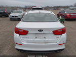 2014 Kia Optima Lx White vin: KNAGM4A76E5462253