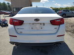 2014 Kia Optima Lx White vin: KNAGM4A76E5521169