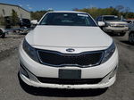 2014 Kia Optima Lx White vin: KNAGM4A76E5521169