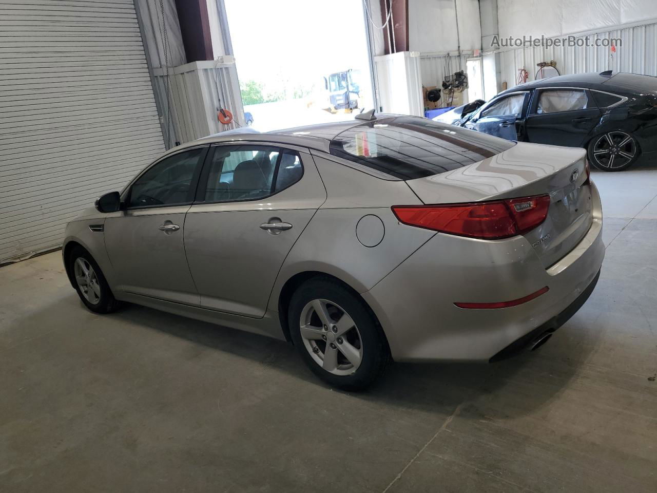 2015 Kia Optima Lx Silver vin: KNAGM4A76F5560166