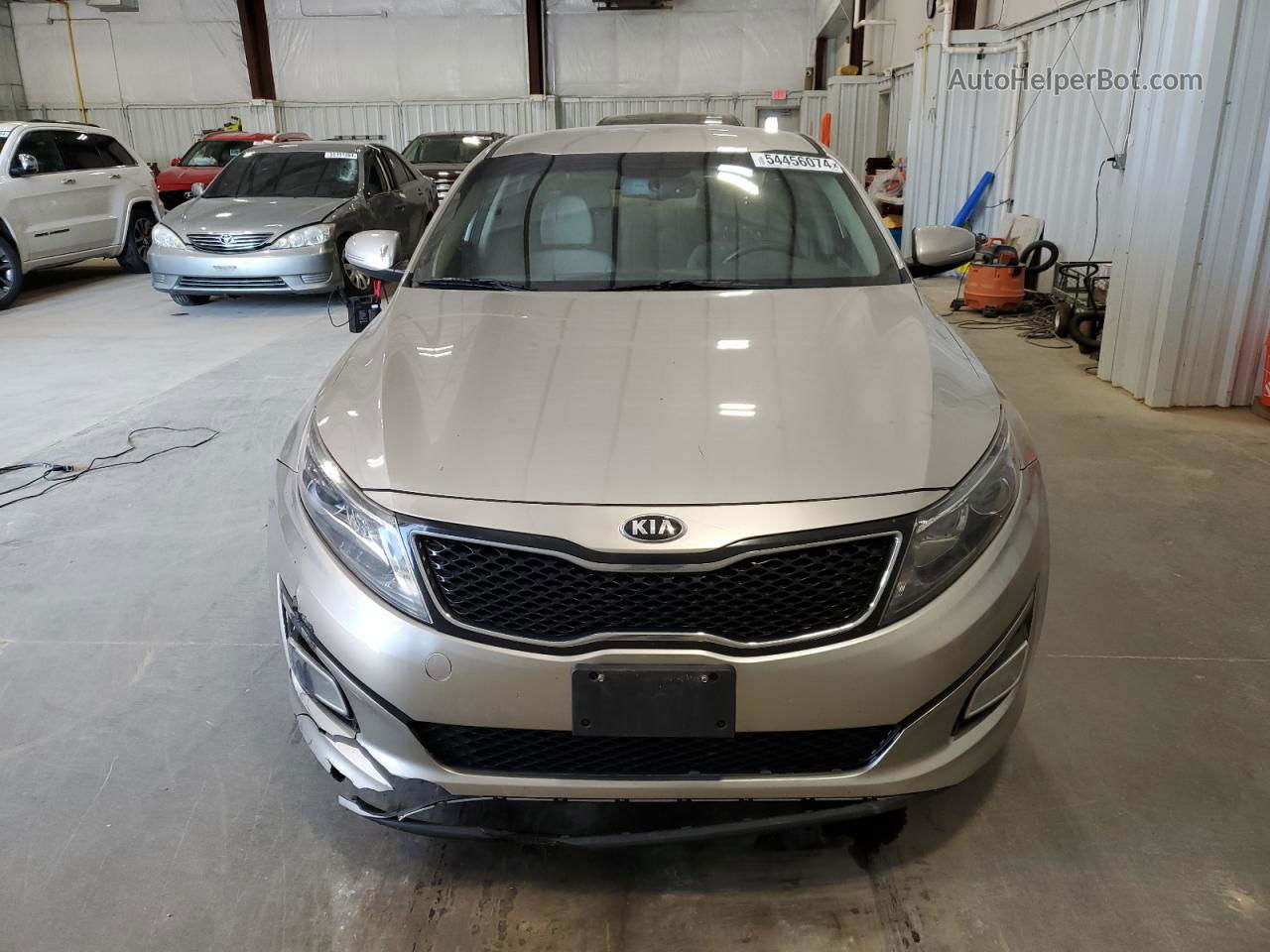 2015 Kia Optima Lx Silver vin: KNAGM4A76F5560166