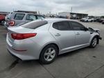 2014 Kia Optima Lx Silver vin: KNAGM4A77E5463881