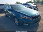 2014 Kia Optima Lx Зеленый vin: KNAGM4A77E5488313