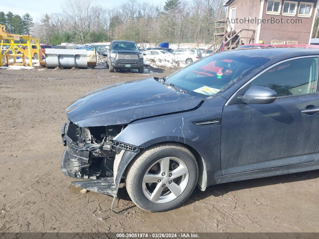 2015 Kia Optima Lx Gray vin: KNAGM4A77F5598425