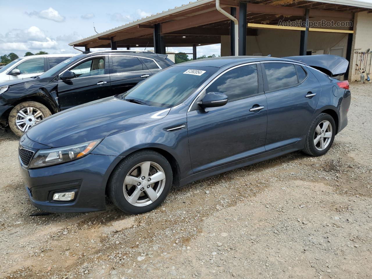 2015 Kia Optima Lx Gray vin: KNAGM4A77F5602151