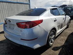 2015 Kia Optima Lx White vin: KNAGM4A77F5653780