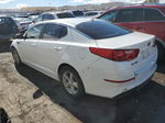 2015 Kia Optima Lx White vin: KNAGM4A77F5653780