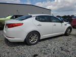 2013 Kia Optima Lx White vin: KNAGM4A78D5401730