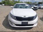 2014 Kia Optima Lx White vin: KNAGM4A78E5468653