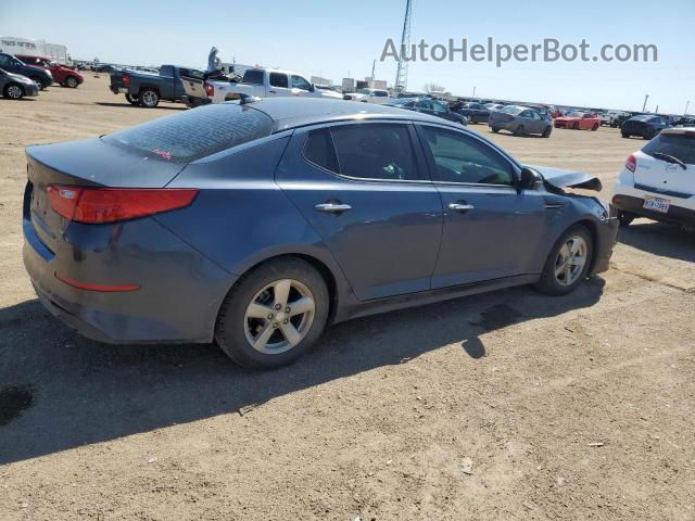 2015 Kia Optima Lx Blue vin: KNAGM4A78F5572271