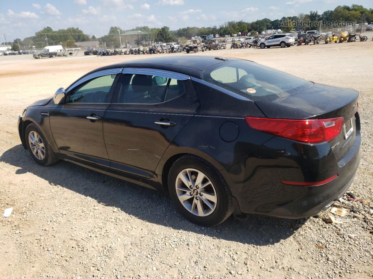 2015 Kia Optima Lx Black vin: KNAGM4A78F5651083