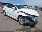 2015 Kia Optima Lx White vin: KNAGM4A78F5651519