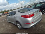 2014 Kia Optima Lx Silver vin: KNAGM4A79E5448847