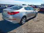 2014 Kia Optima Lx Silver vin: KNAGM4A79E5478723