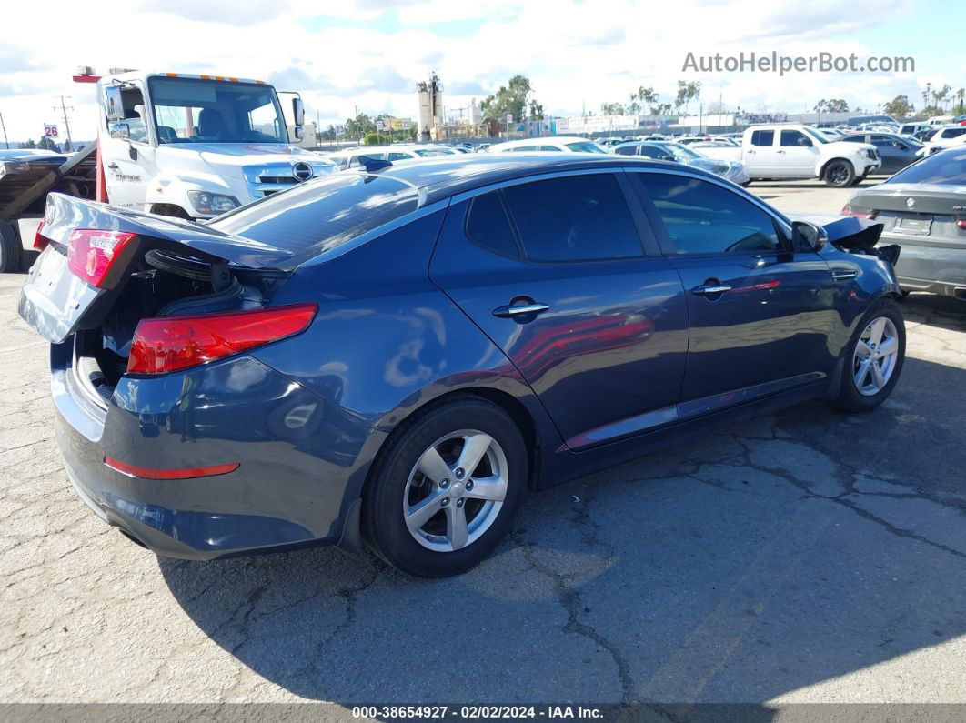 2015 Kia Optima Lx Black vin: KNAGM4A79F5605133