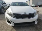 2015 Kia Optima Lx White vin: KNAGM4A79F5616777