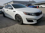 2015 Kia Optima Lx White vin: KNAGM4A79F5616777