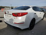 2015 Kia Optima Lx White vin: KNAGM4A79F5616777