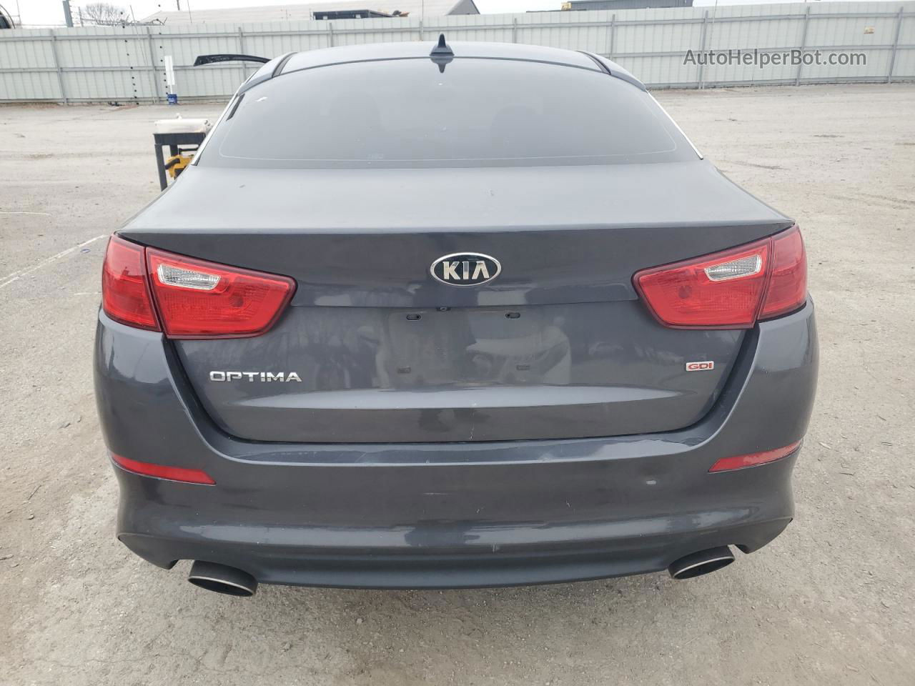 2015 Kia Optima Lx Угольный vin: KNAGM4A79F5639587