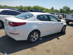 2015 Kia Optima Lx White vin: KNAGM4A79F5663534