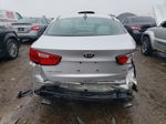 2014 Kia Optima Lx Silver vin: KNAGM4A7XE5458139