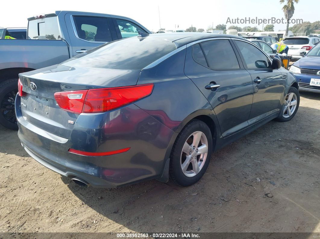 2015 Kia Optima Lx Blue vin: KNAGM4A7XF5528806