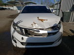 2015 Kia Optima Lx White vin: KNAGM4A7XF5658472