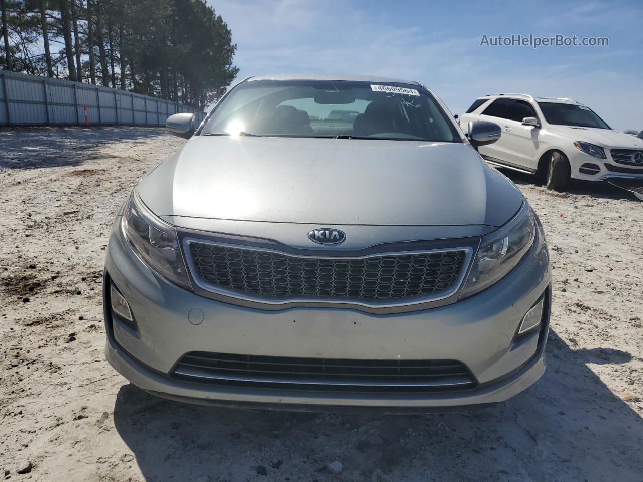 2016 Kia Optima Hybrid Gray vin: KNAGM4AD0G5093415