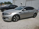 2013 Kia Optima Hybrid Silver vin: KNAGM4AD1D5039777