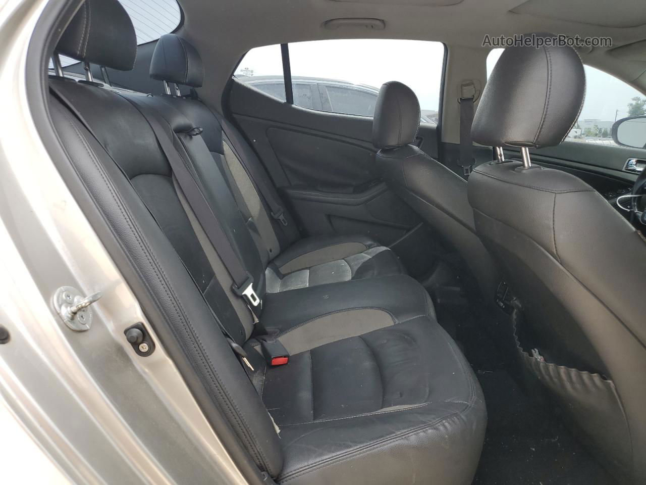 2013 Kia Optima Hybrid Silver vin: KNAGM4AD1D5039777
