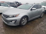 2015 Kia Optima Hybrid Silver vin: KNAGM4AD1F5083748