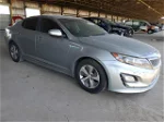 2016 Kia Optima Hybrid Silver vin: KNAGM4AD1G5099546