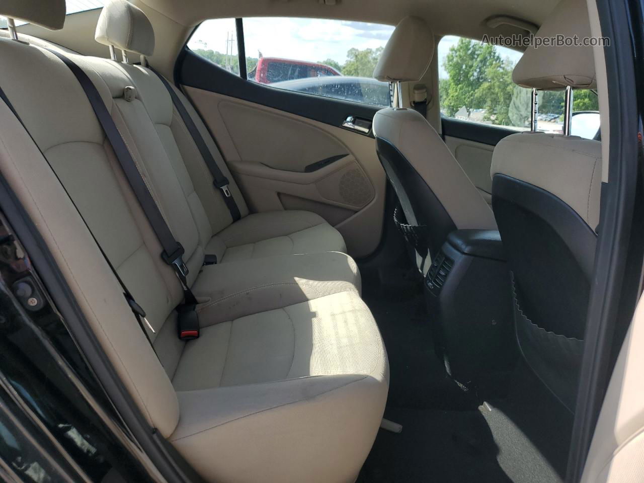 2013 Kia Optima Hybrid Black vin: KNAGM4AD3D5043670