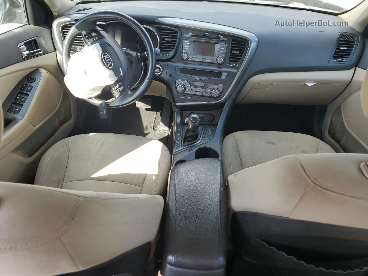 2013 Kia Optima Hybrid Black vin: KNAGM4AD3D5043670